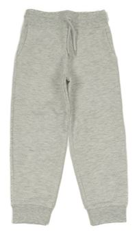 Světlešedé vzorované tepláky Primark