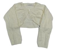 Biele vzorované svetrové bolerko Primark