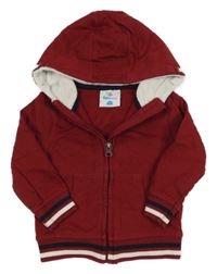 Vínová prepínaci mikina s kapucňou Topomini