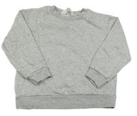 Sivá melírovaná mikina H&M