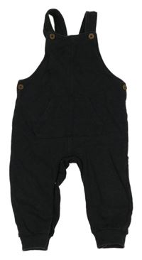 Černé laclové tepláky F&F