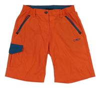 Červeno-modré outdoorové kraťasy CMP
