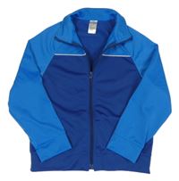 Modrá prepínaci športová mikina Decathlon