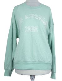 Dámská světlemátová mikina s nápisem H&M