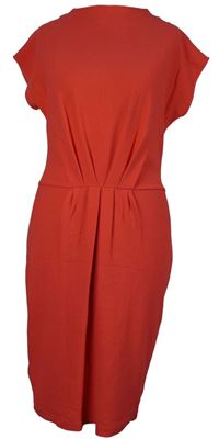 Dámské korálové midi šaty Next 