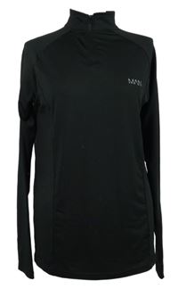 Pánská černá sportovní mikina Boohoo 