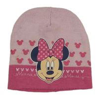 Růžová čepice s Minnie Disney