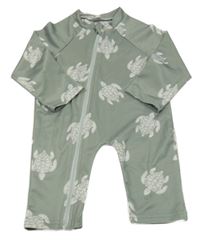 Khaki UV overal se želvami