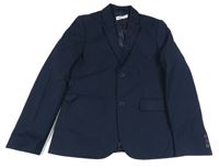 Tmavomodré společenské sako H&M