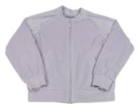 Lila plyšová prepínaci mikina Destination