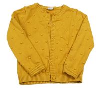 Okrový prepínaci sveter s 3D bodky F&F