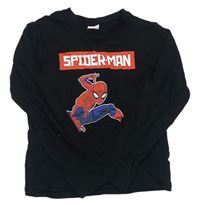 Čierne tričko so Spider-manem zn. Marvel