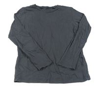 Tmavosivé tričko H&M