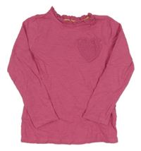 Ružové tričko so srdiečkom Boden