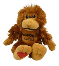 Hnědo-béžová plyšová opice 