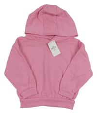 Nové - Ružová mikina s kapucňou Primark