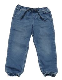 Modré teplákové rifle Tchibo