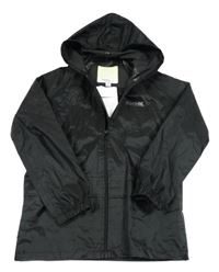 Čierna šušťáková nepromokavá outdoorová bunda s kapucňou REGATTA