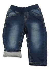 Tmavomodré podšité rifle Dopodopo