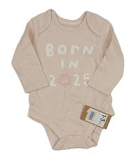 Nové - světlerůžové body s nápisy Mothercare