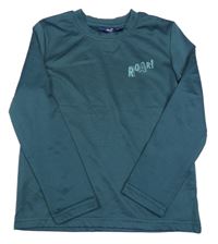 Šalvějové thermo mikinotriko s nápisom lupilu