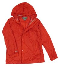 Červená šusťáková nepromokavá funkční bunda s kapucí REGATTA