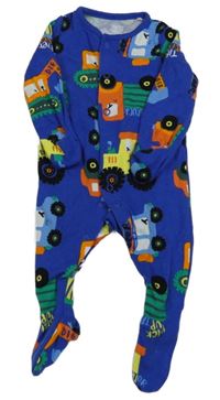 Zafírový overal s dopravními prostředky F&F