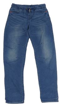 Modré teplákové rifle Little Kids