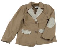 Hnědé slavnostní sako