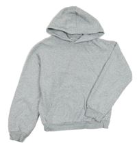 Šedá melírovaná mikina s kapucí H&M