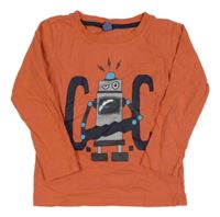 Korálové tričko s robotom Dopodopo