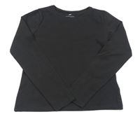 Tmavosivé tričko H&M