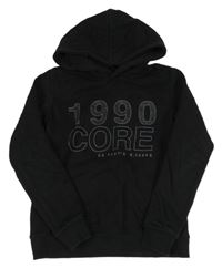 Čierna mikina s nápisom a kapucňou Jack & Jones