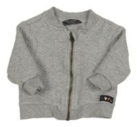 Sivá vzorovaná prepínaci mikina Primark