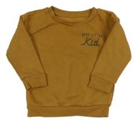 Hnedá mikina s nápisom Primark