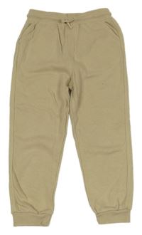 Světlebéžové tepláky Tu