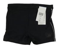 Nové - čierne nohavičkové plavky F&F