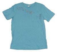 Modré tričko s vreckom S. Oliver