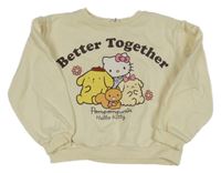 Smetanová mikina s Hello Kitty H&M