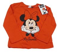 Nové - Červené triko s Minnie Disney