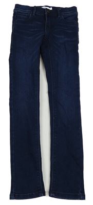 Tmavomodré skinny rifle Name it