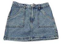 Světlemodrá riflová sukně Primark