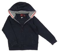 Tmavomodrá prepínaci mikina s kapucňou Matalan