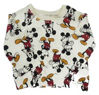 Smetanová mikina s Mickeym Primark