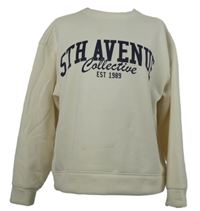 Dámska smotanová mikina s nápisom F&F