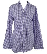 Dámská fialovo-bílá kostičkovaná halenka TCM