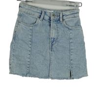 Dámská světlemodrá riflová sukně Bershka 