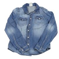 Modrá riflová košile H&M