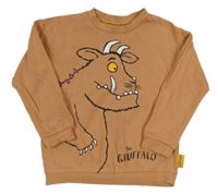 Oranžová mikina s The Gruffalo