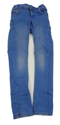 Modré skinny rifle Okaidi